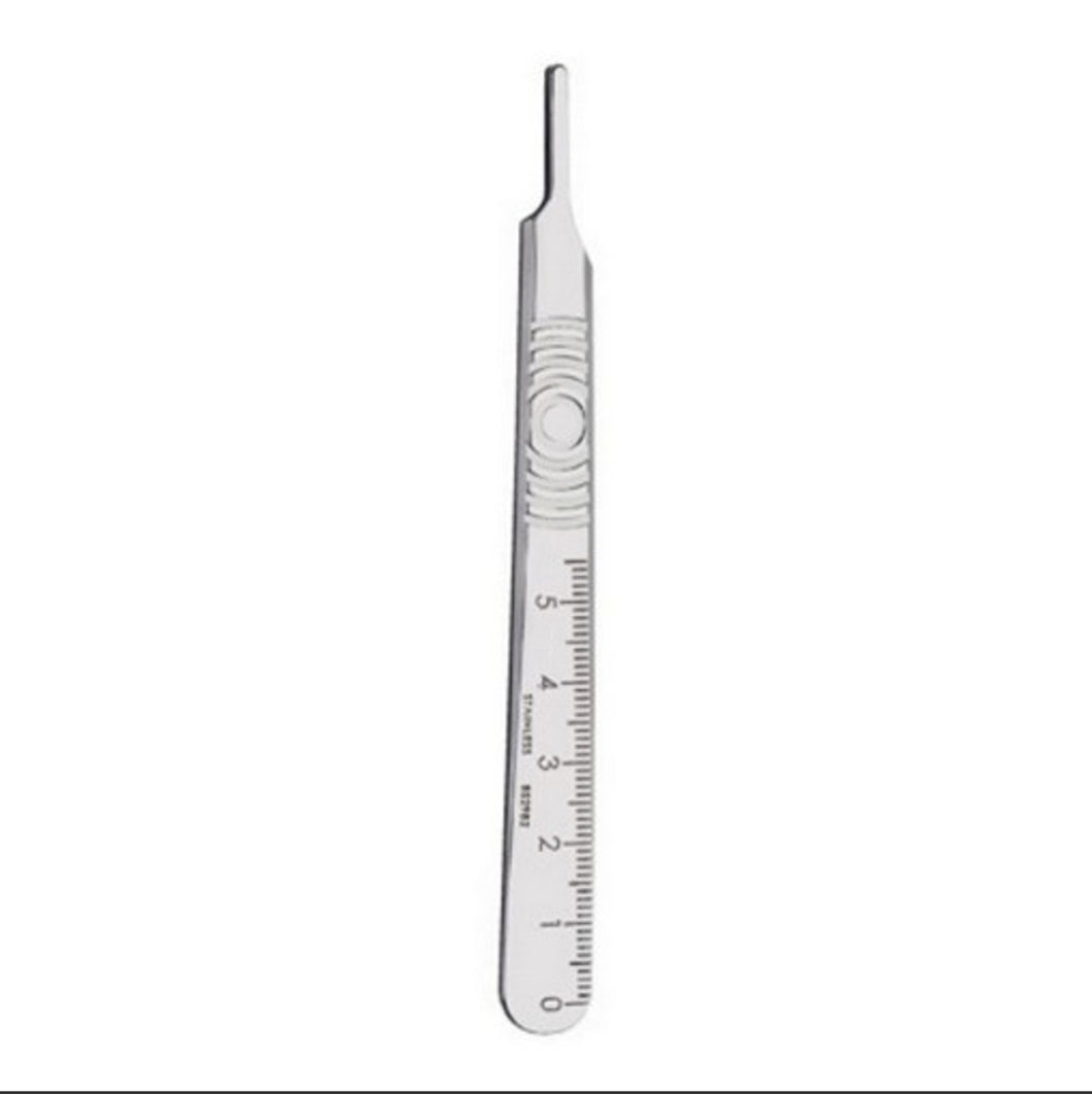 #3 Stainless Steel Dermaplaning Handle